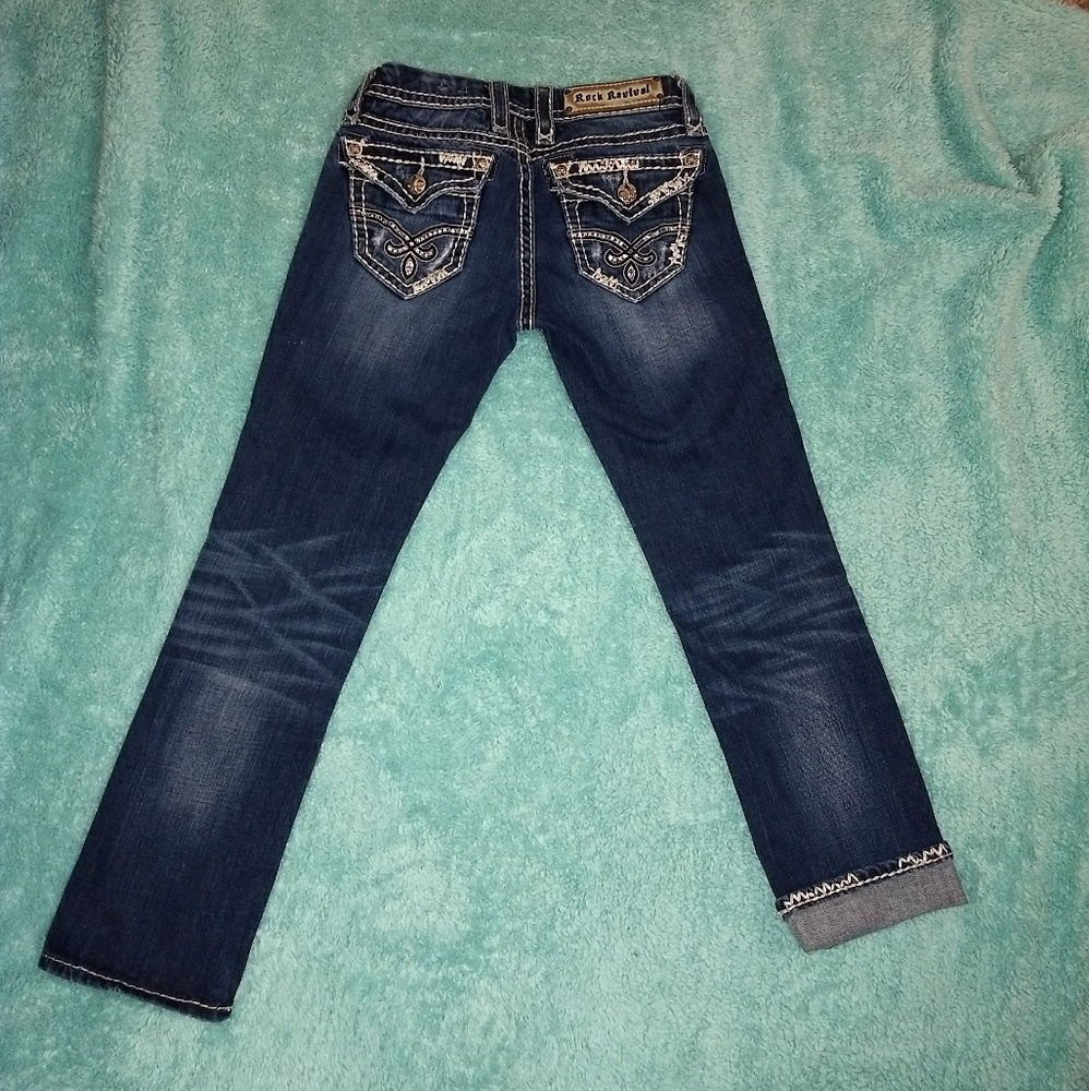 Rock Revival Elaina Capri Jeans